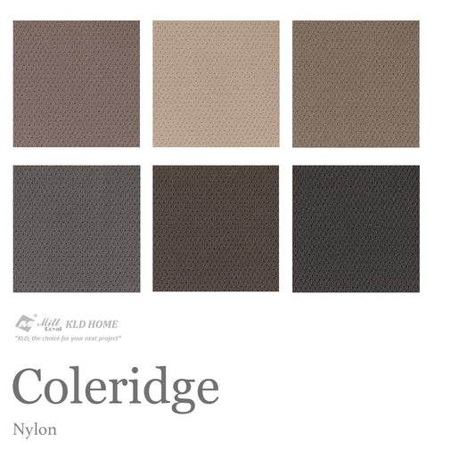 Coleridge Nylon Carpet Collection Nylon Carpet by KLD Home