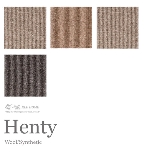 Henty Wool Blend Carpet Collection Wool Carpet by KLD Home