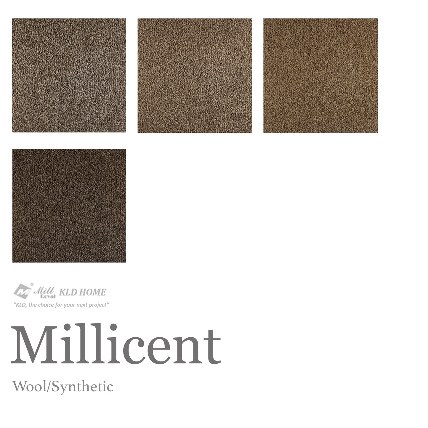 Millicent Wool Blend Carpet Collection Wool Carpet by KLD Home