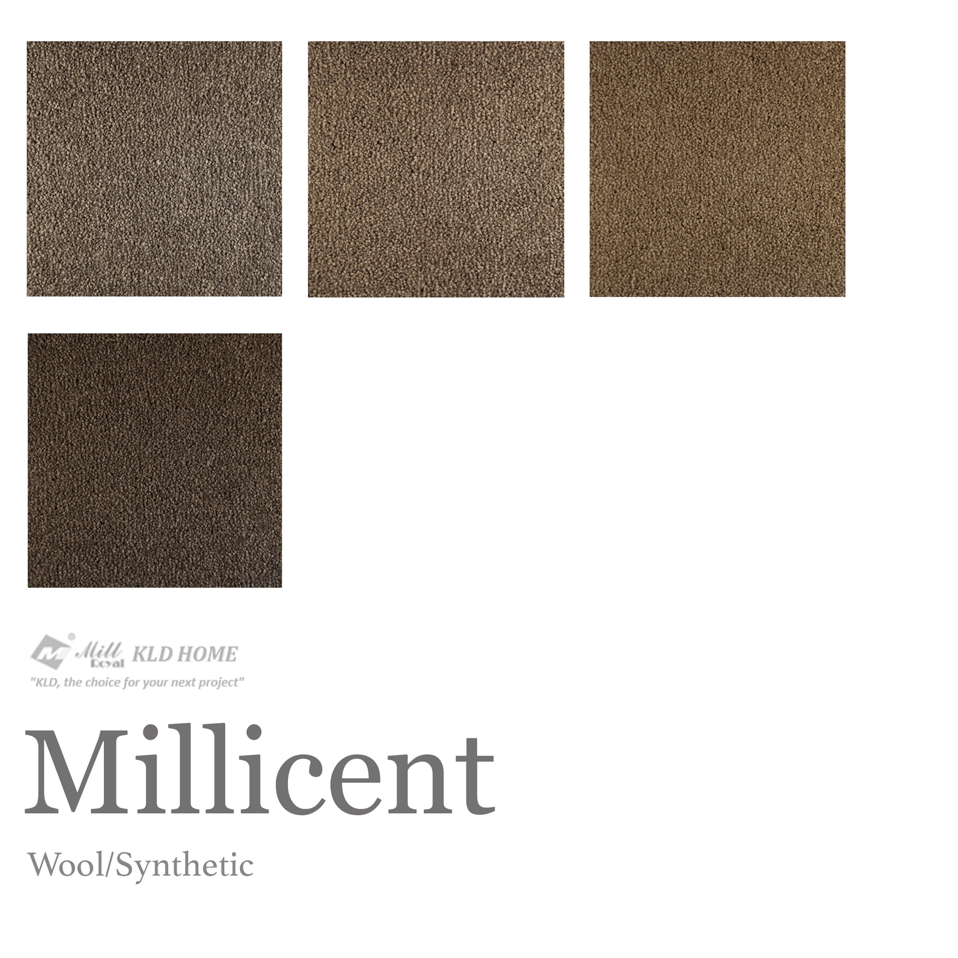Millicent Wool Blend Carpet Collection Wool Carpet by KLD Home