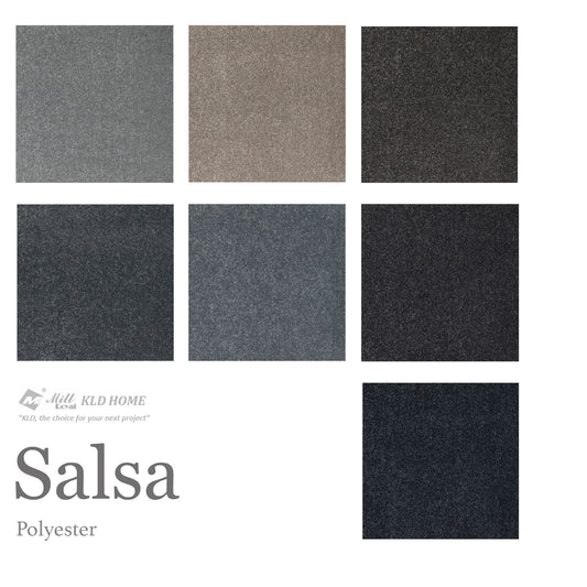 Salsa Polyester Carpet Collection Polyester Carpet by KLD Home