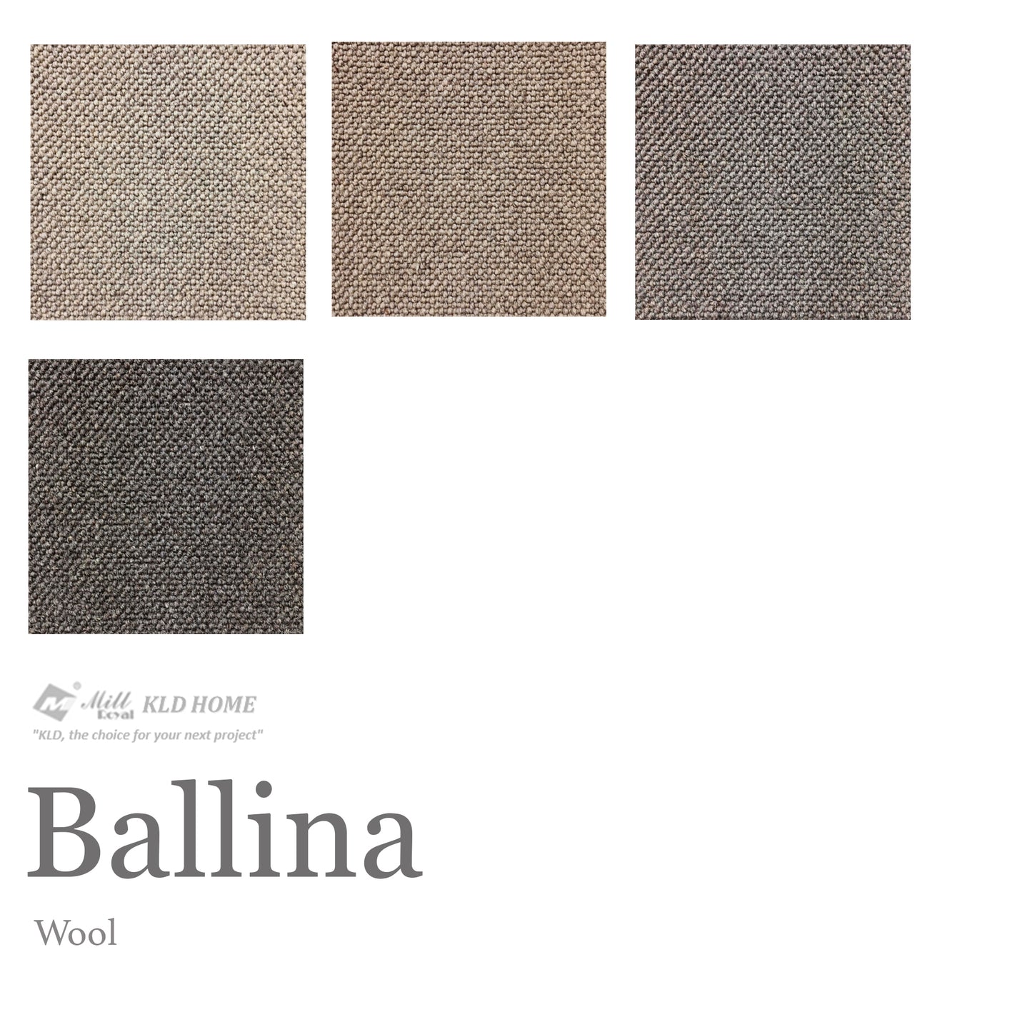 Ballina 100% Wool Carpet Collection Wool Carpet by KLD Home